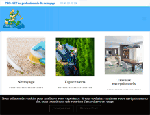 Tablet Screenshot of pro-net.fr